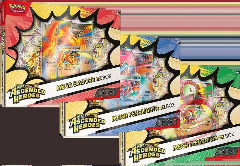 Ascended Heroes Mega ex Boxes (Asda & B&M restock wave)