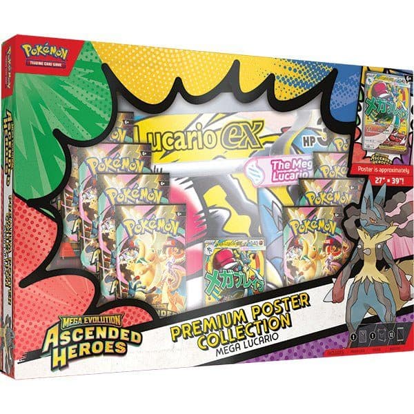 Ascended Heroes Poster Collections (Lucario & Gardevoir)