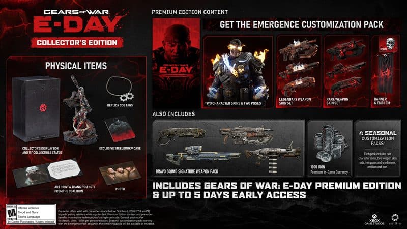 Gears of War: E-Day Collector's Edition