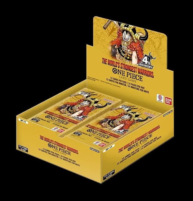 One Piece OP-17 "The World's Strongest Warriors" Booster Box