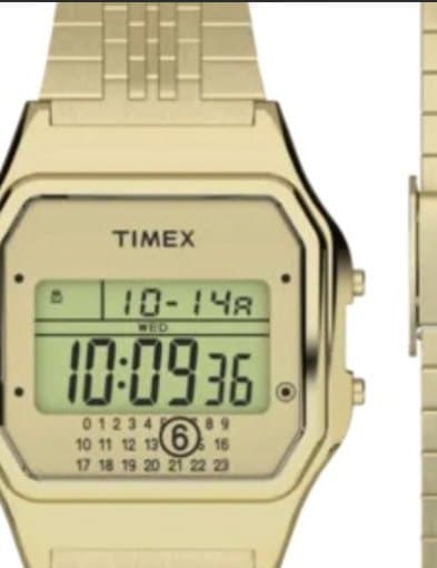 Timex x MM6 Maison Margiela Gold Ring Watch