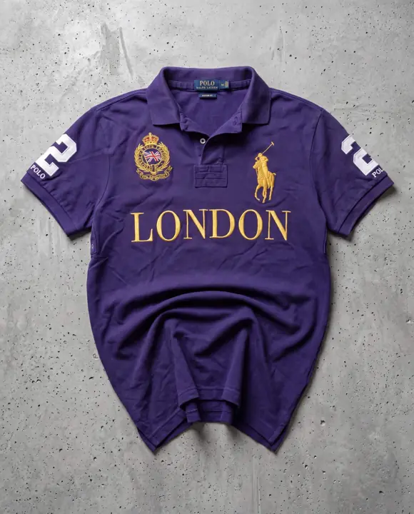 Polo RL London Polo Shirt, AI enhanced