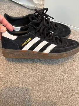 Ladies Black Adidas Spezial