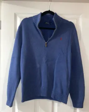 Ralph Lauren 1/4 zip jumper · S, the Vinted listing the monitor caught